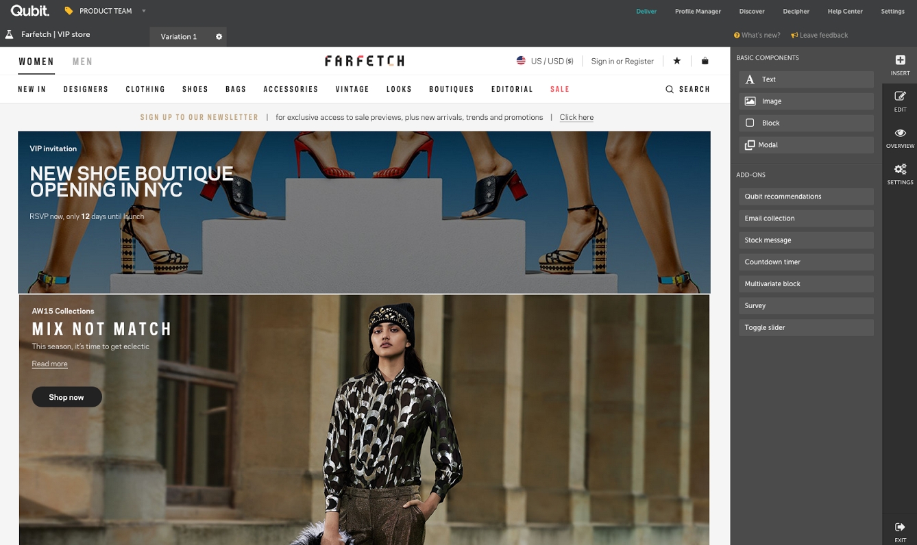 Qubit: Integrated Platform Key to Unlocking 'Next Generation' Digital Customer Experience say Retailers as Qubit unveils New 'Experience Management Platform' Solutions