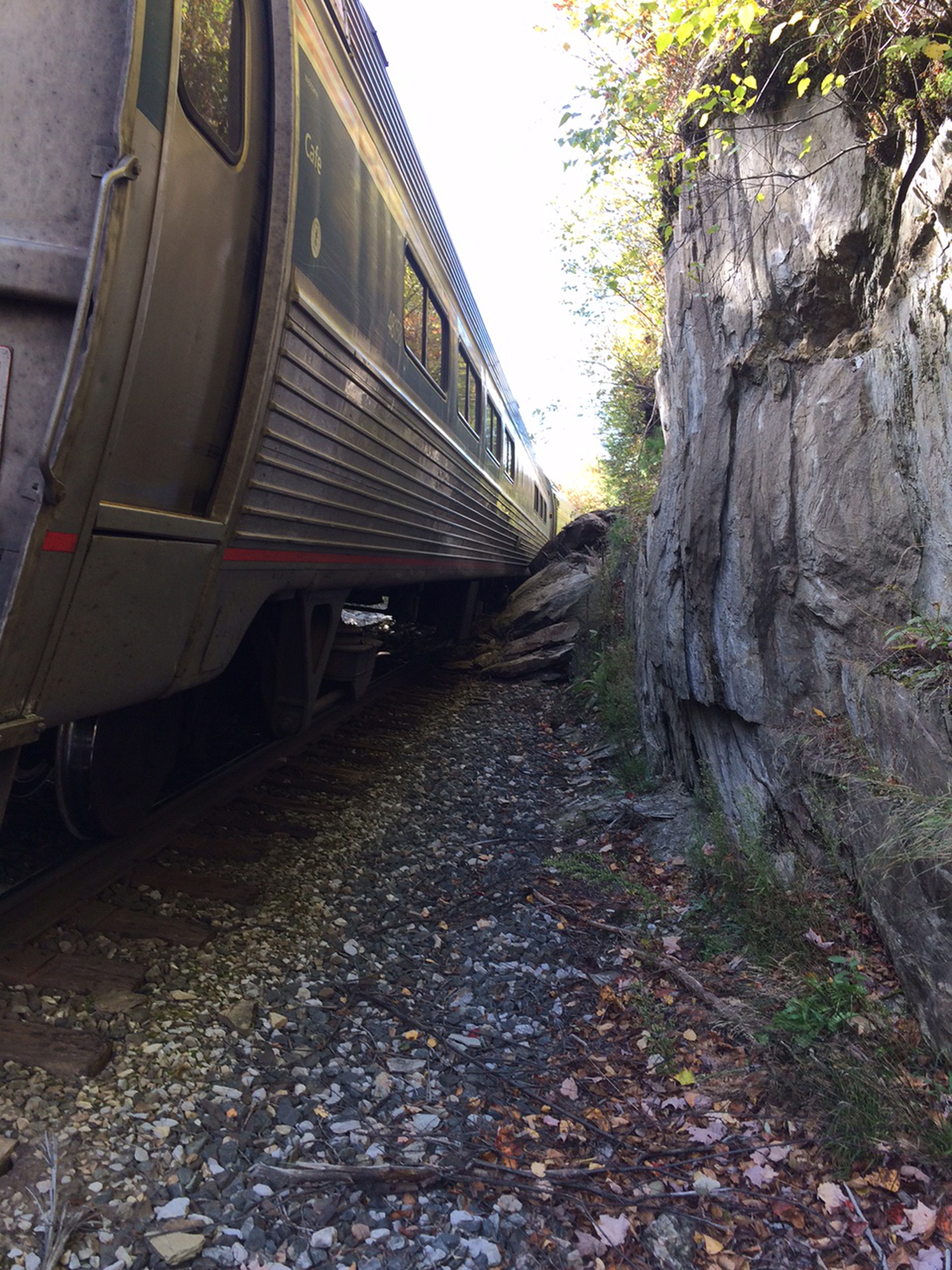 The Latest: Diesel fuel disappeared after Vermont derailment