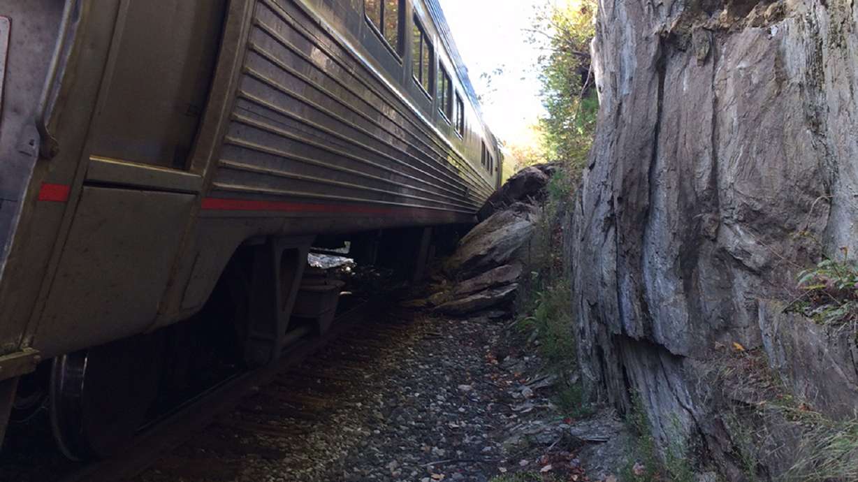 The Latest: Diesel fuel disappeared after Vermont derailment
