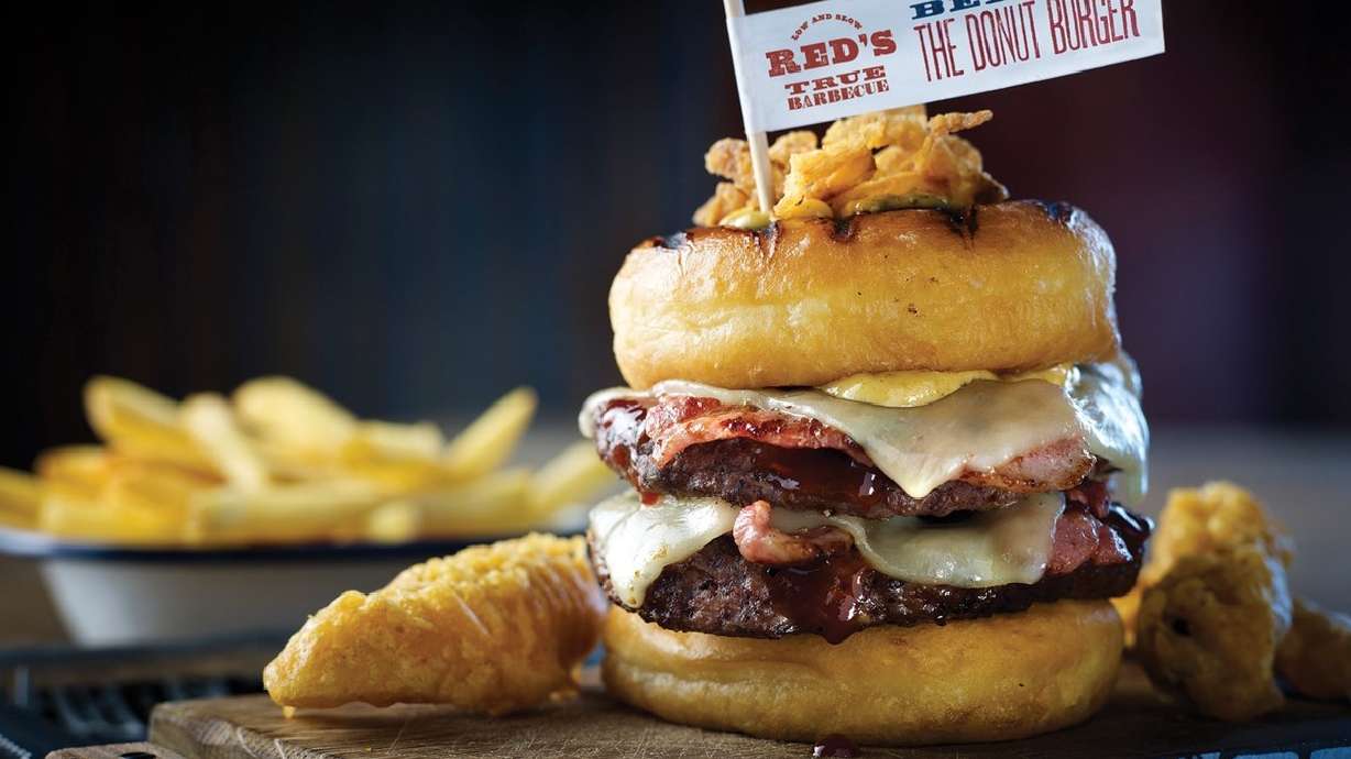 Sushi burritos and donut burgers? 16 insane food pairings