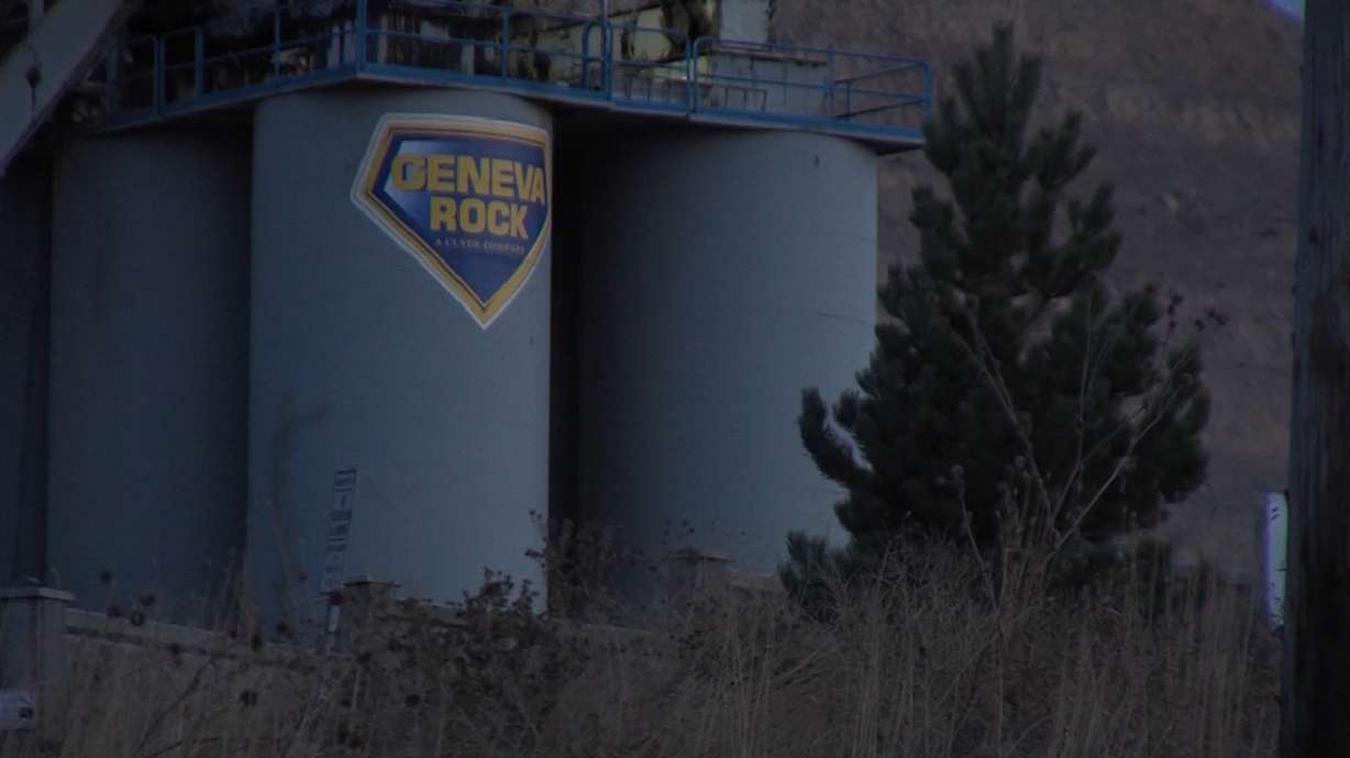 State officials are ordering Geneva Rock to cease operations outside of its permitted area at the Point of the Mountain, following a complaint from a concerned Draper resident who found that the company was operating just outside of its bounds. (Photo: KSL-TV)