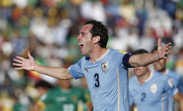 Mundial: Uruguay gana 2-0 a Bolivia