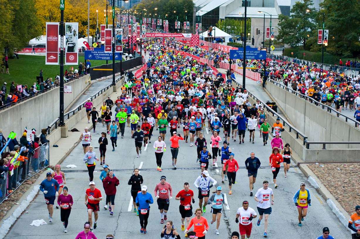 Bank of America Chicago Marathon. Photo: Max Herman/Shutterstock