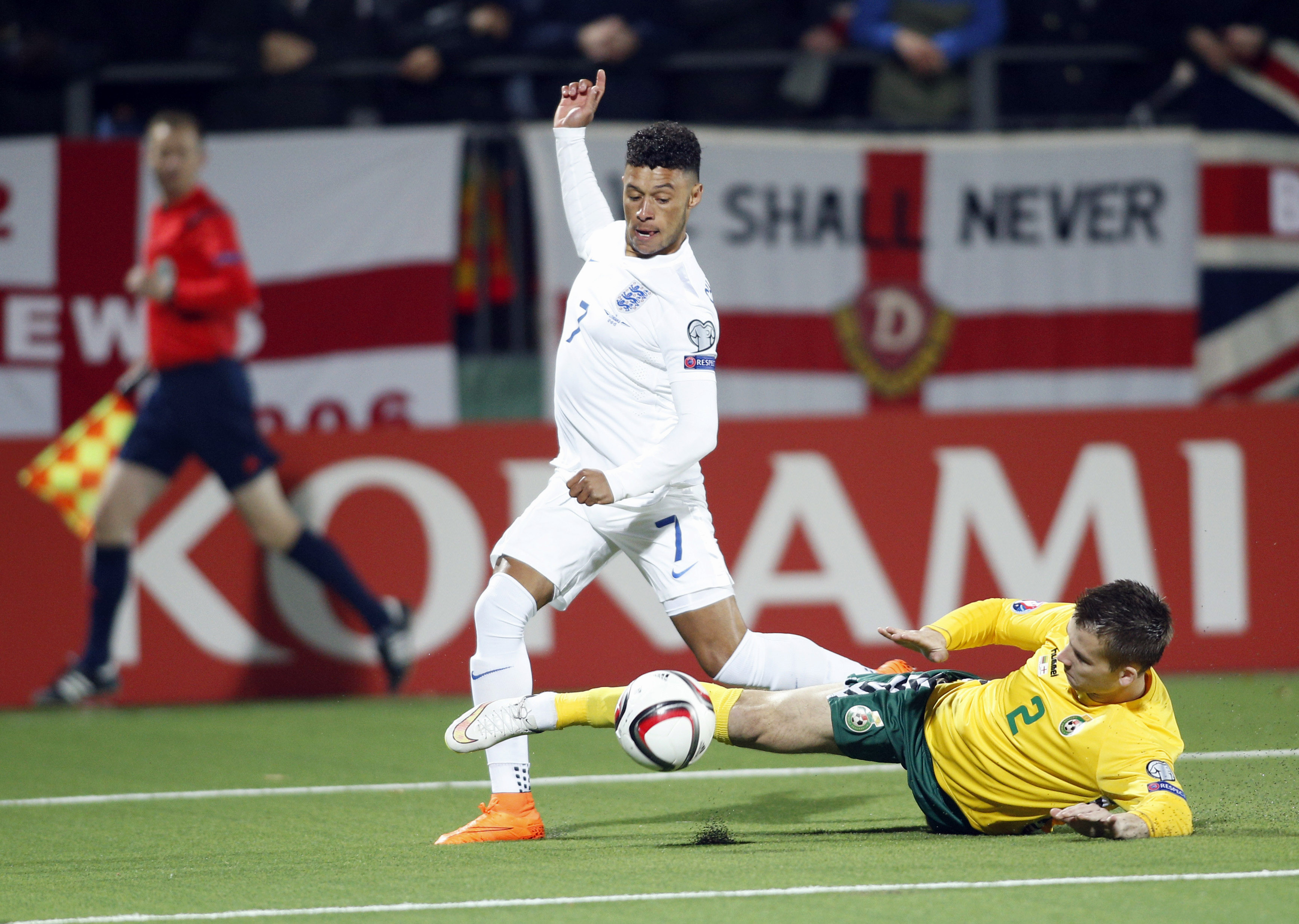 UEFA charges England and Lithuania for crowd disturbances