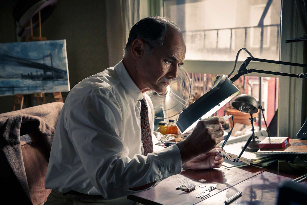 In this image released by Disney, Mark Rylance appears in a scene from "Bridge of Spies." (Jaap Buitendijk/DreamWorks Pictures/Fox 2000 PIctures via AP)