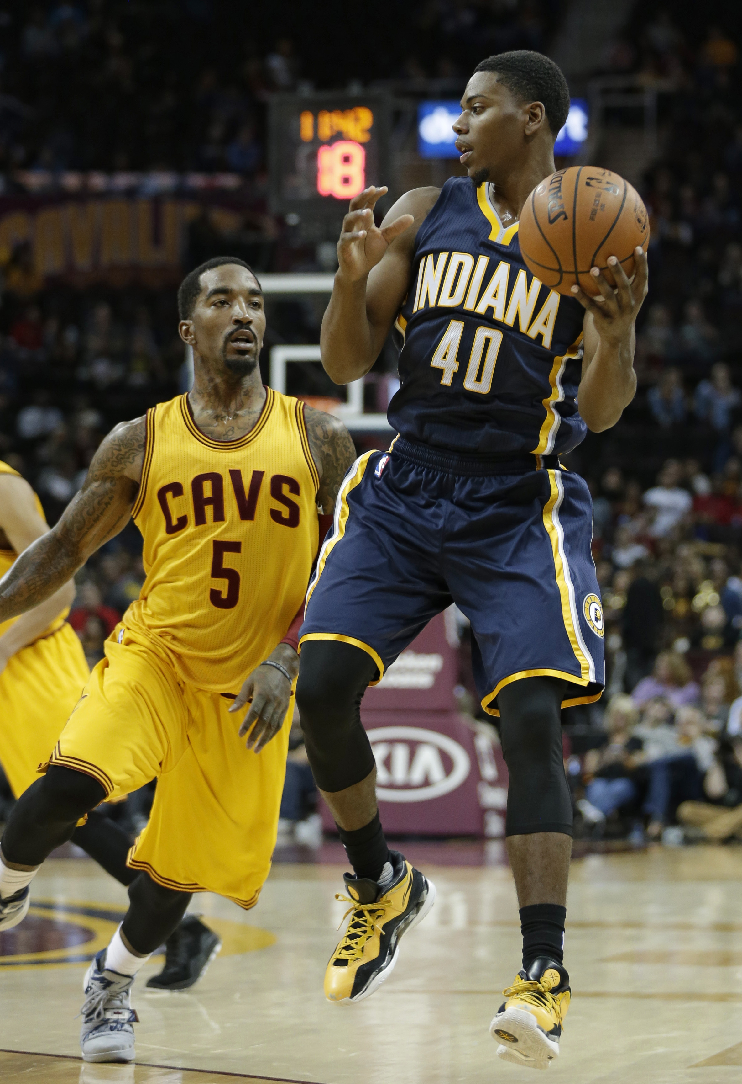 George scores 17 as Pacers defeat Cavaliers 107-85