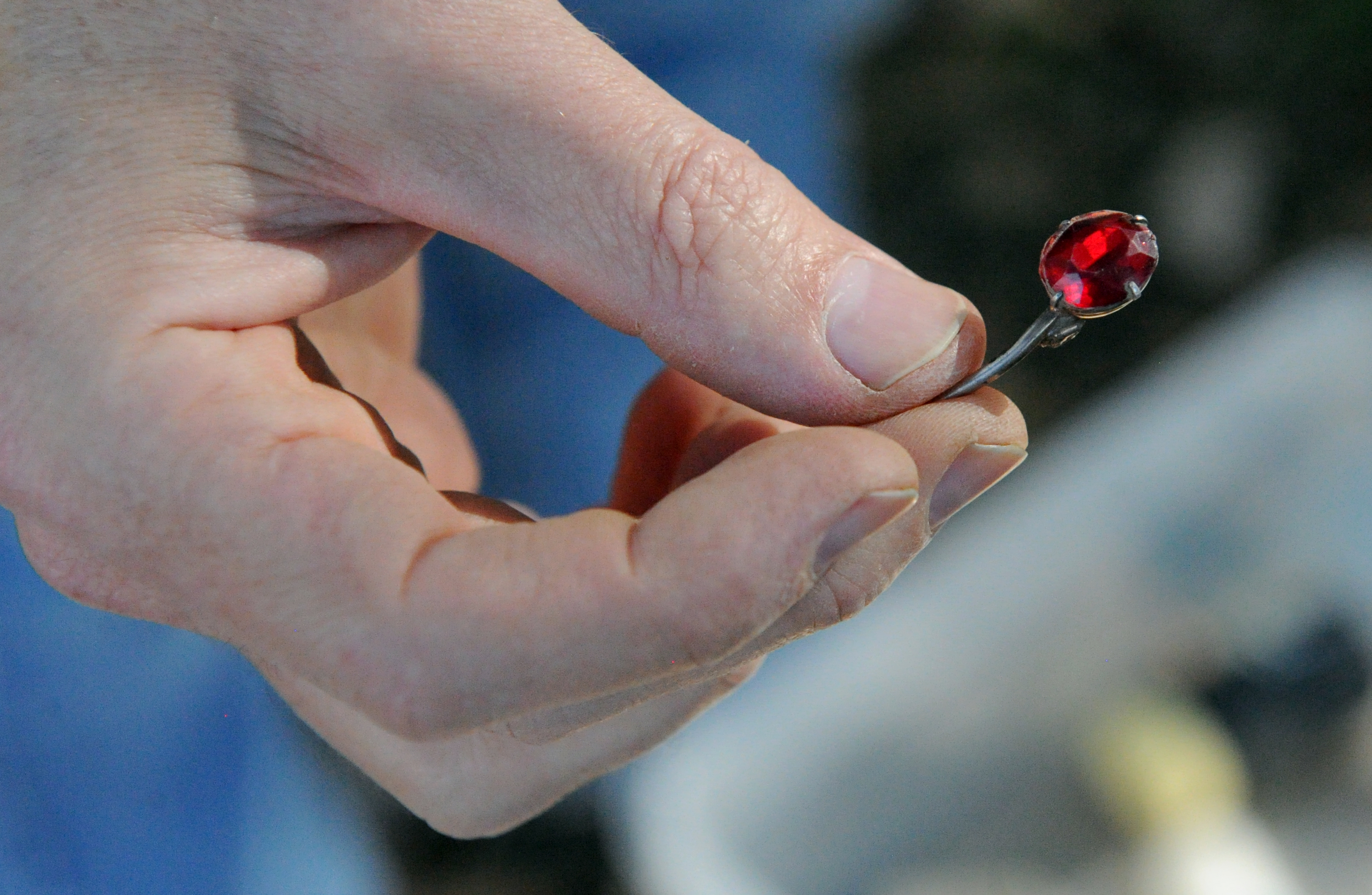 Evansville students excavate college's old Tin City site