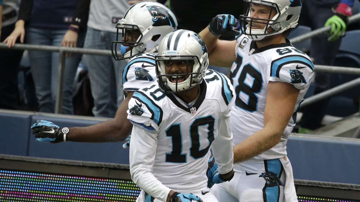 Newton leads late Carolina rally for 27-23 win over Seattle