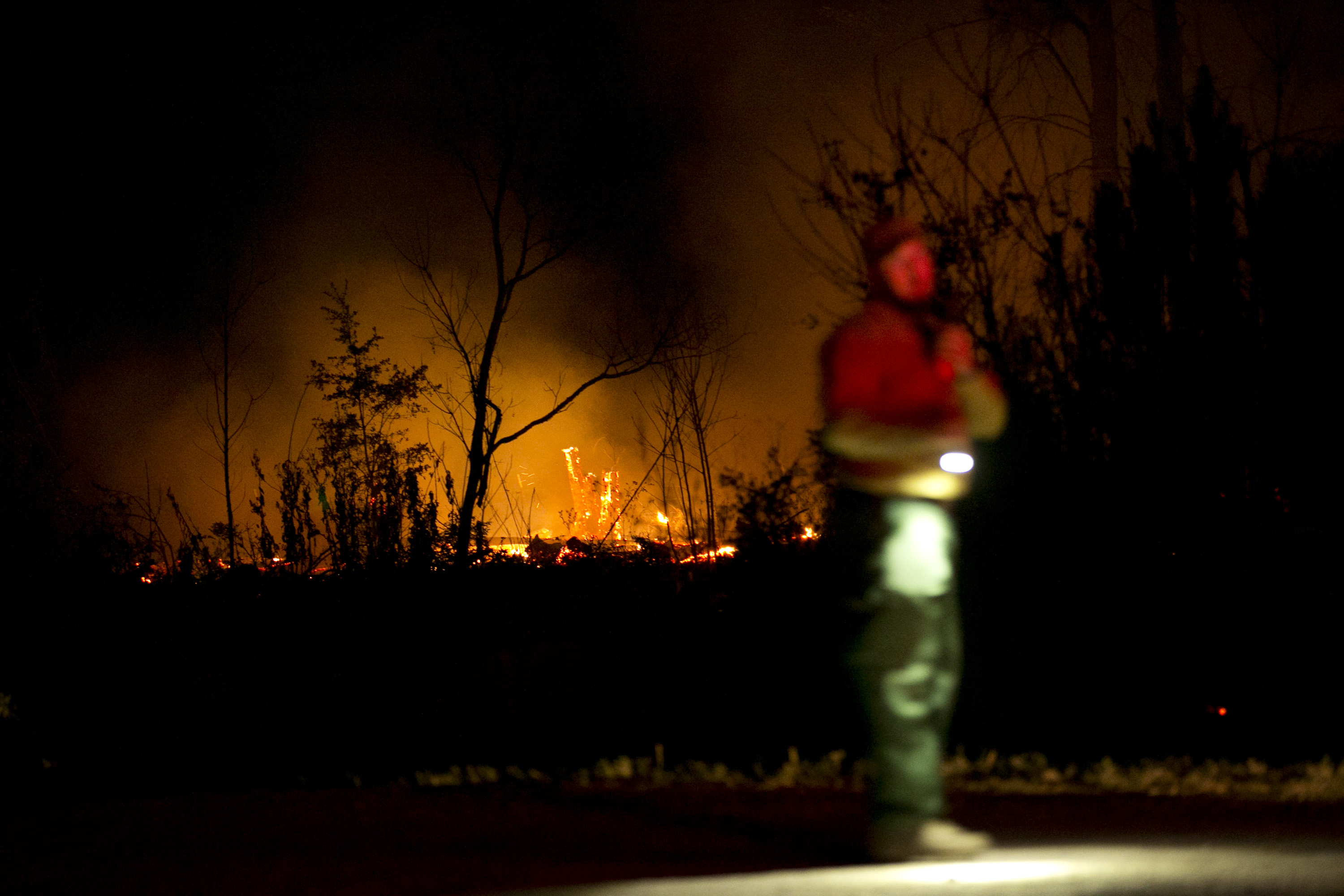 Firefighters contain 70 percent of Central Texas wildfire