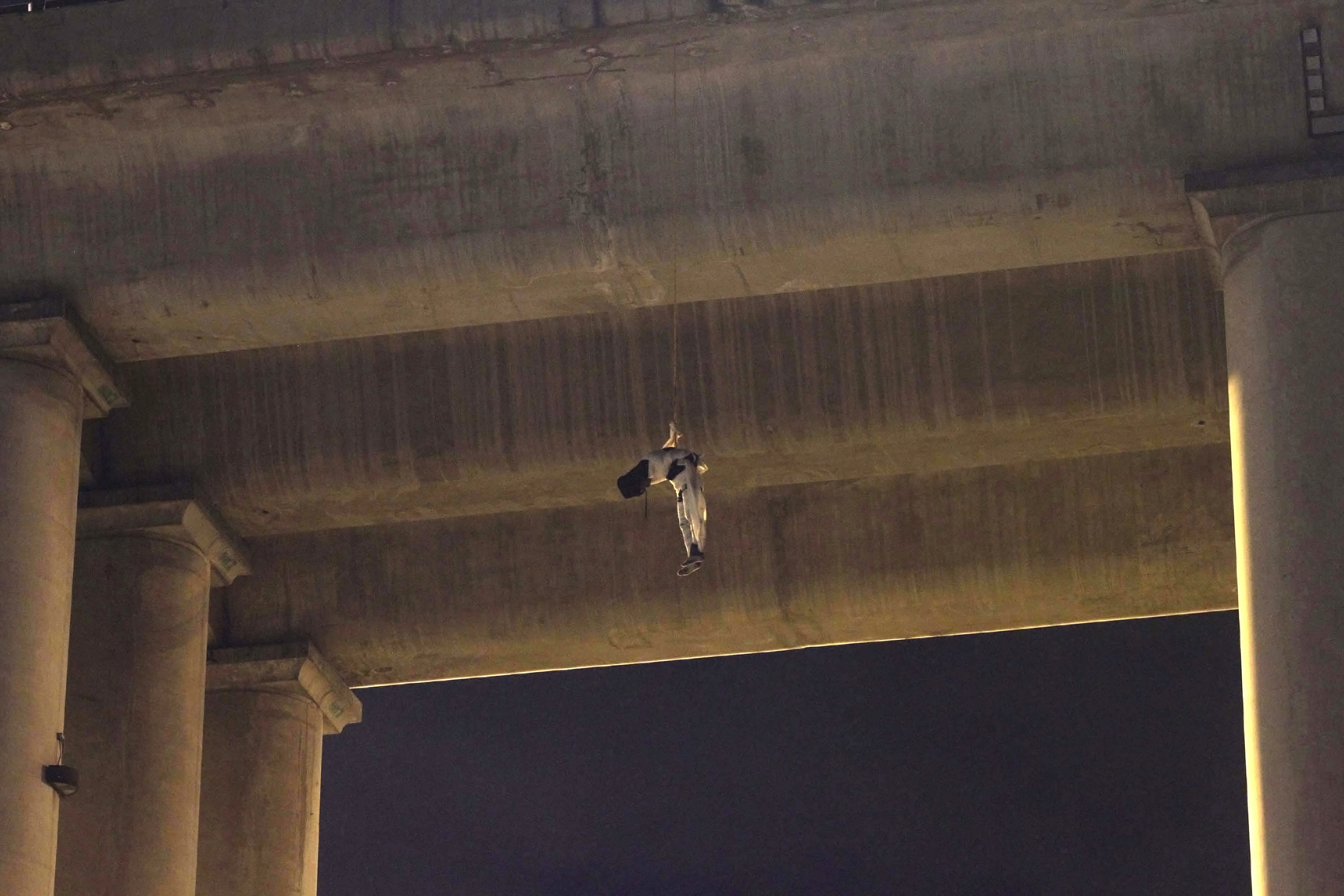 Body found hanging from bridge in Mexico City