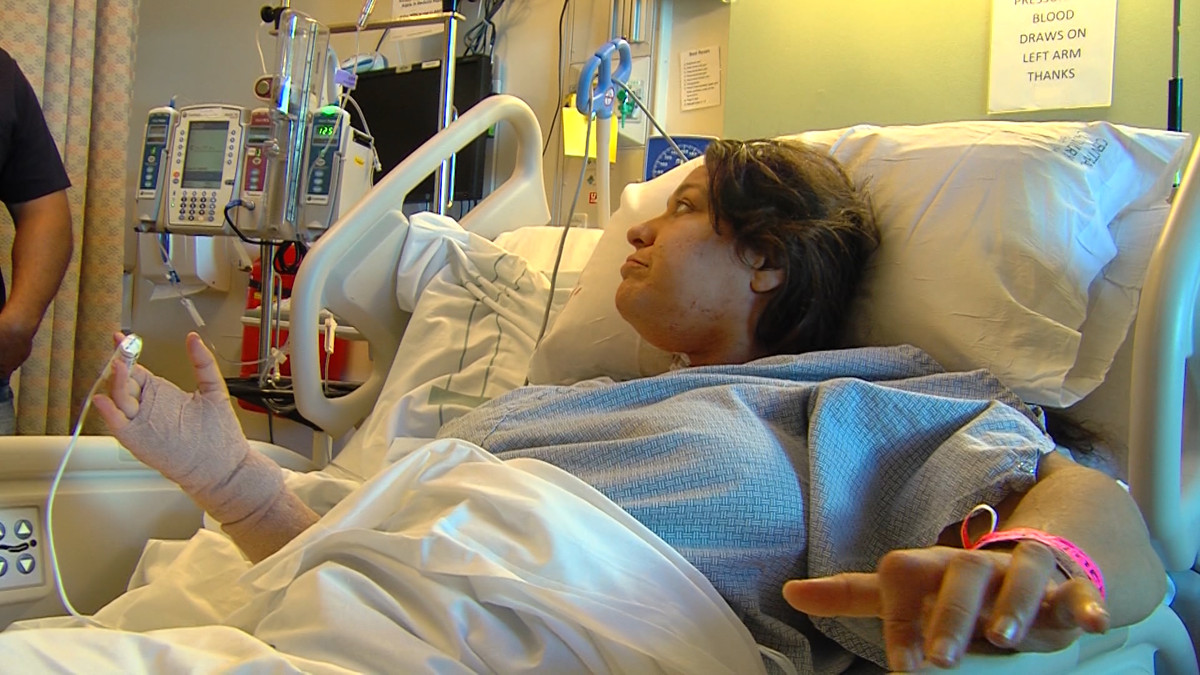 Mary Alice Garza received the kidney donation from Cameron Norcross, Tyson Ullibari's brother. (Photo: KSL-TV)