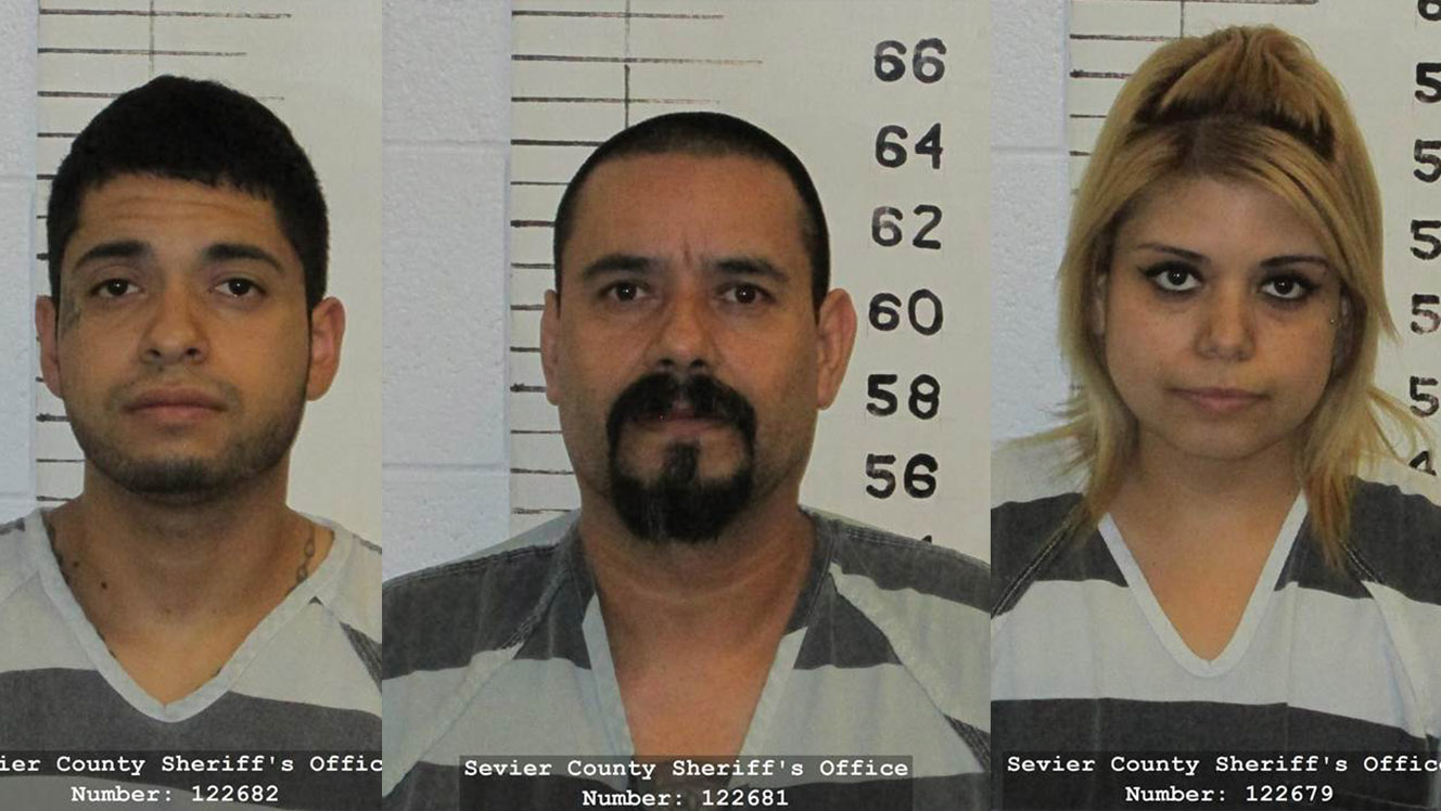 55 pounds of marijuana, handgun found in Iowa family's car, UHP says