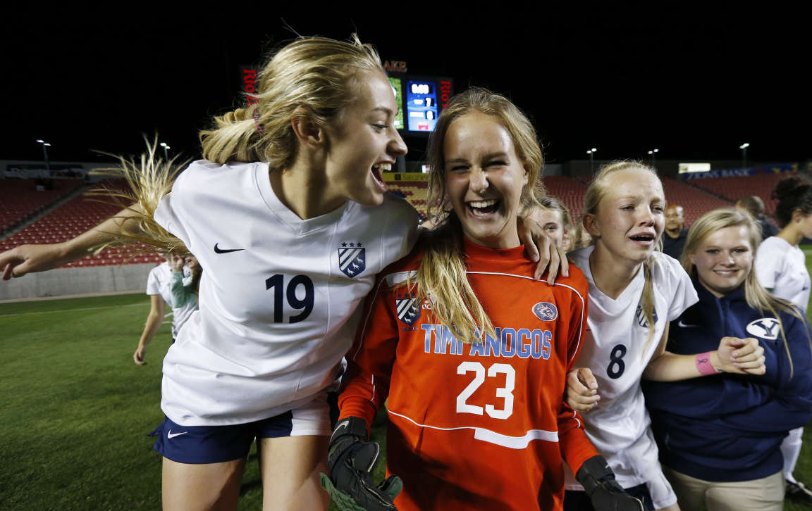 Nelson helps Timpanogos girls to 3rd-straight 4A soccer final against Skyline