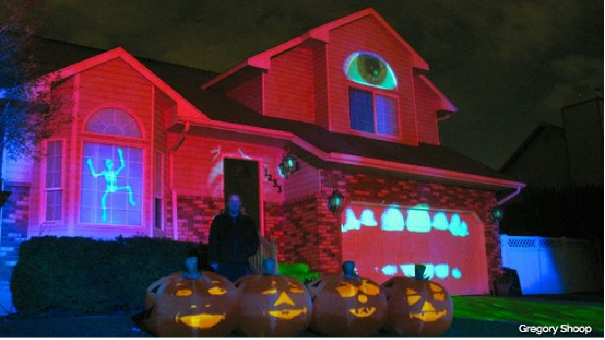 Mapa de UT con los callejones y casa encantadas para celebrar este Halloween en familia