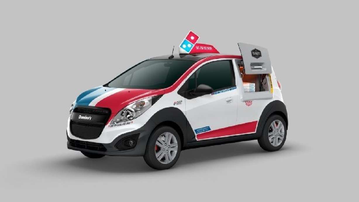 Domino's launches fleet of customized pizza-delivery vehicles