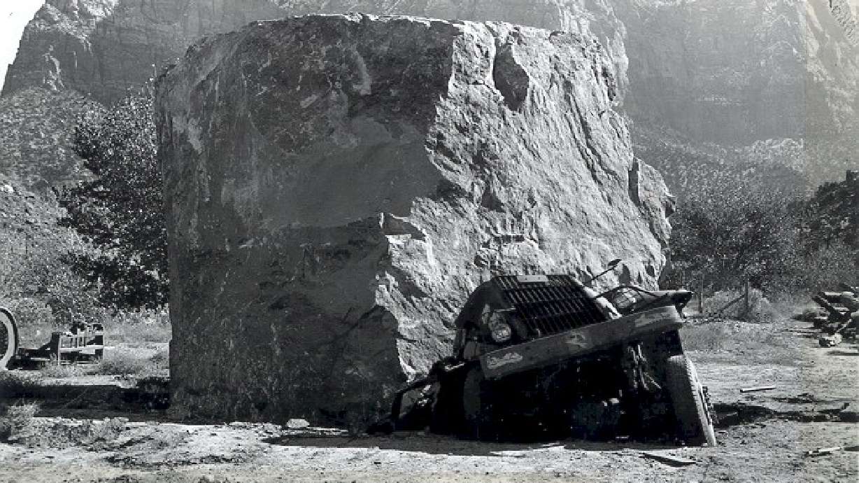 Worst rockfalls, landslides in Zion National Park