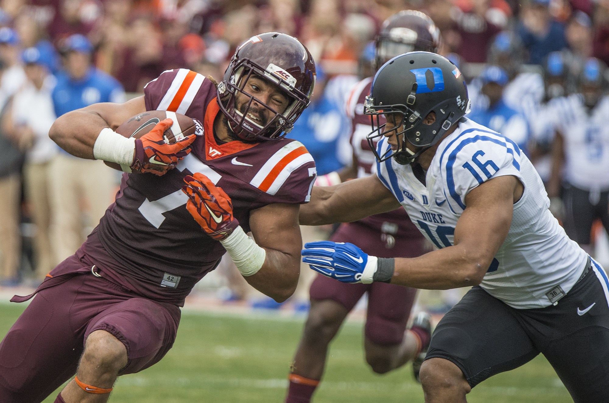 No. 23 Duke wins 4OT thriller, 45-43, at Virginia Tech