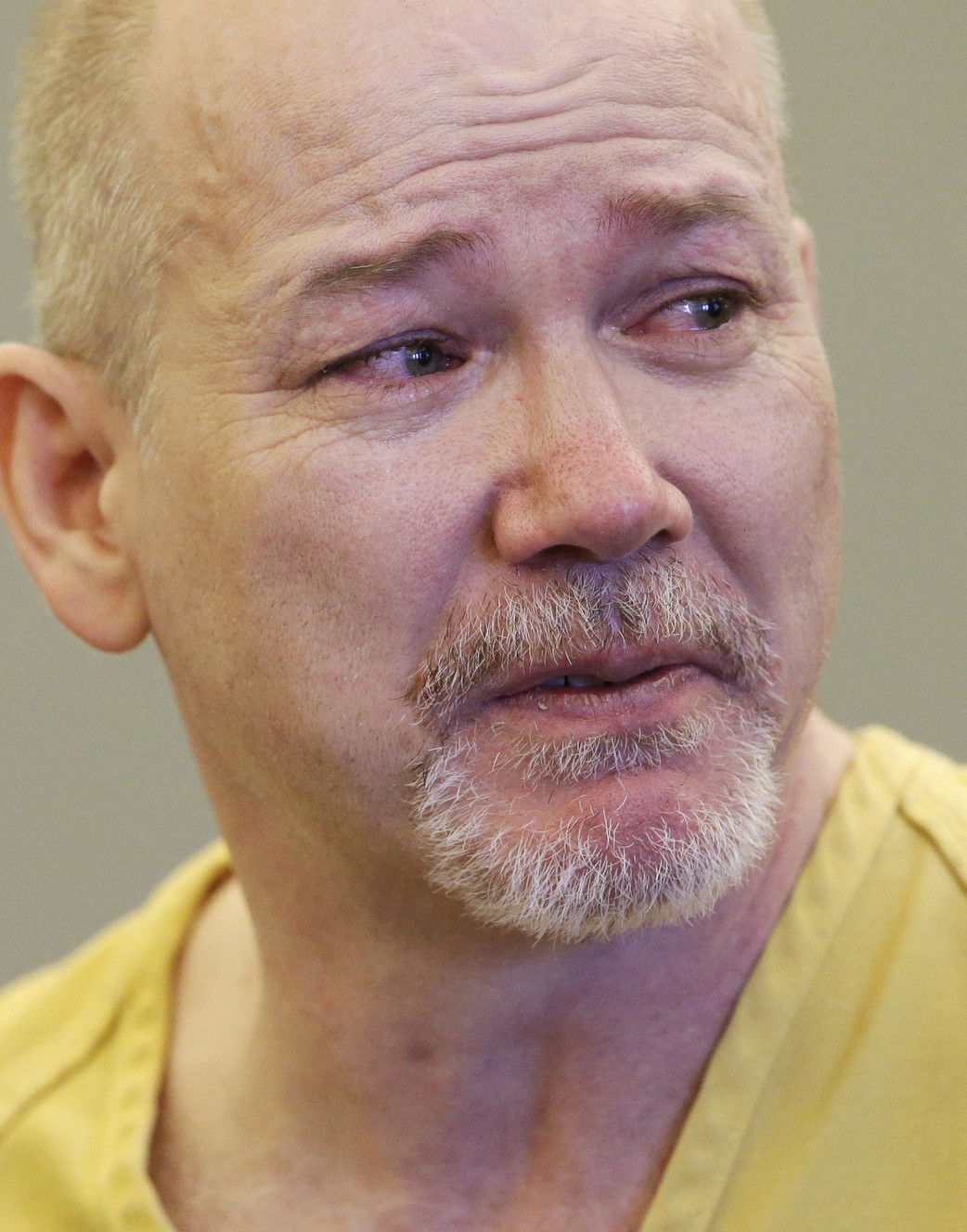 Troy Morley, the Utah man who pleaded guilty to trying to kidnap a young girl from her bedroom in an attempt thwarted by the child's father, appears in court during his sentencing Monday, Oct. 26, 2015, in West Jordan, Utah. Morley will serve at least six years and up to life in prison. (AP Photo/Rick Bowmer, Pool) (Rick Bowmer, AP)