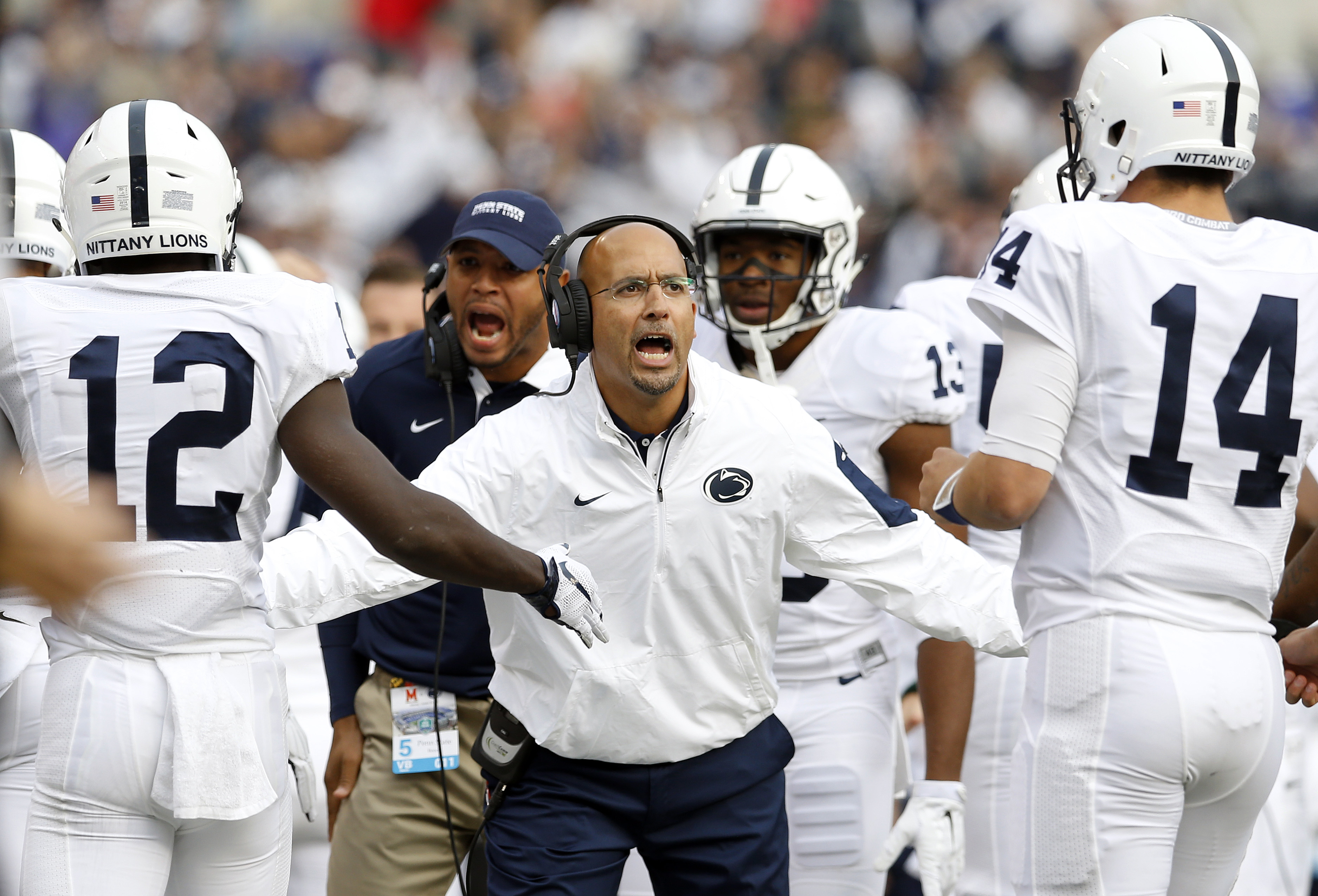 Penn State coach Franklin says he won't seek other jobs