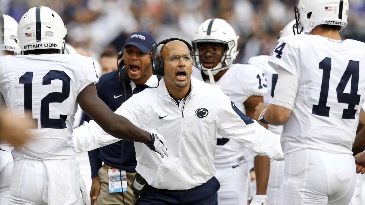 Penn State coach Franklin says he won't seek other jobs