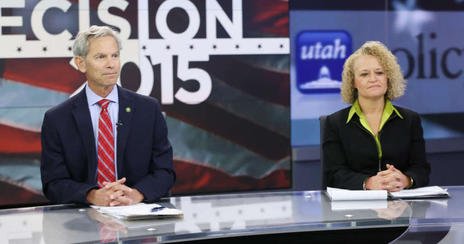 Becker, Biskupski spar in final debate 