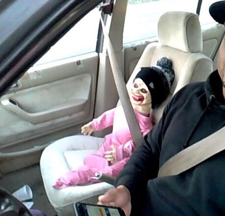 Driver gets ticket for using 'zombie doll' to cruise carpool lane