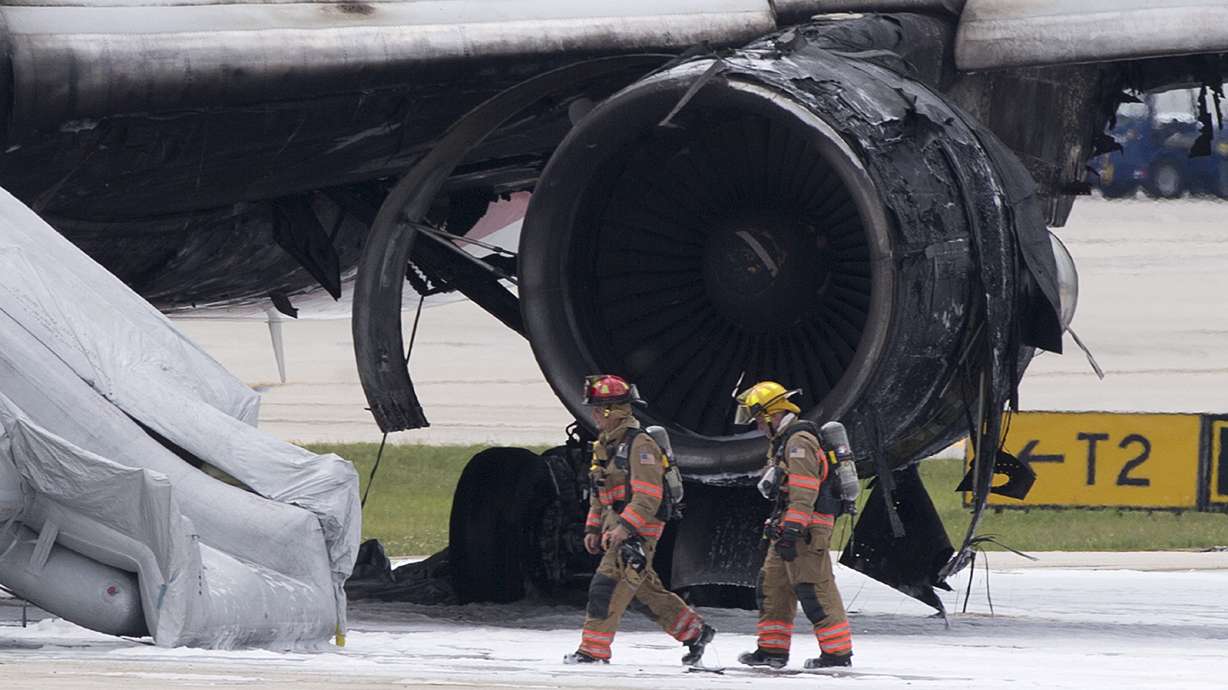 Plane catches fire on runway; FAA says it had no past issues