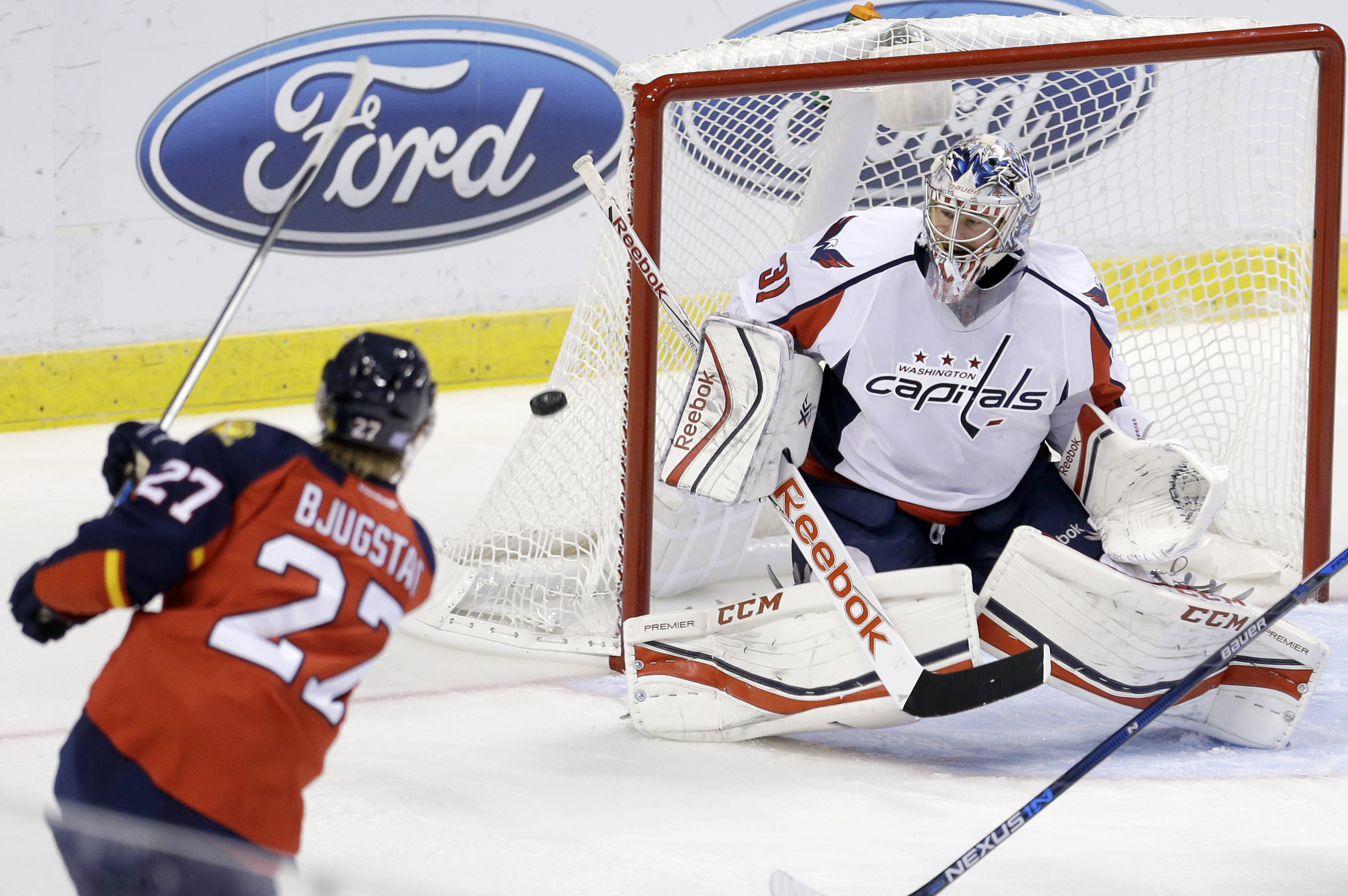 Kuznetsov scores in OT to lift Capitals over Panthers 2-1