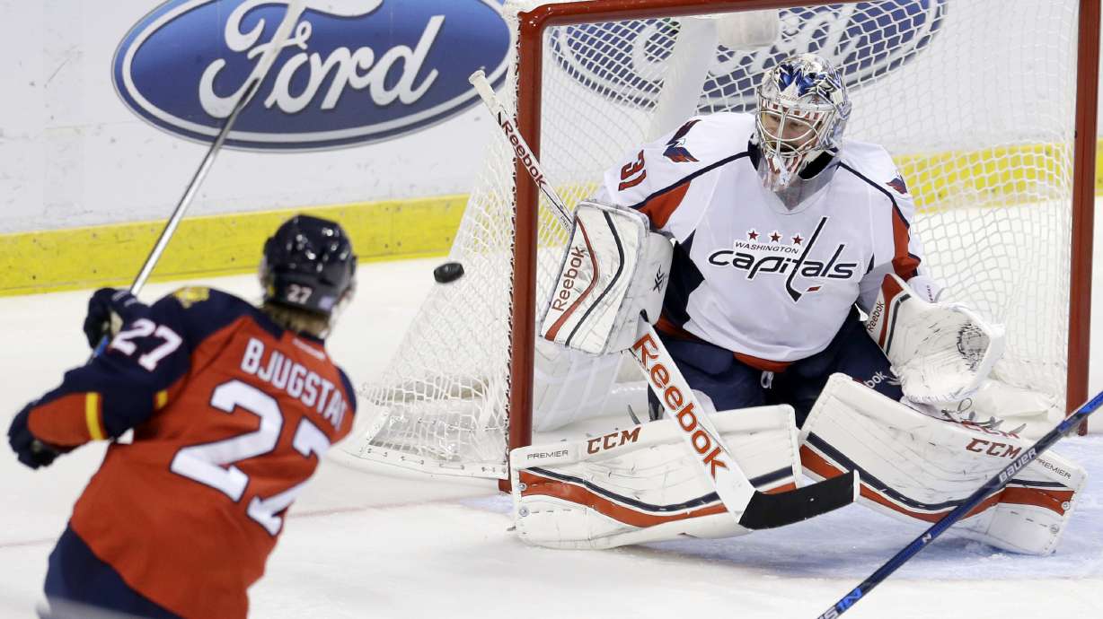 Kuznetsov scores in OT to lift Capitals over Panthers 2-1