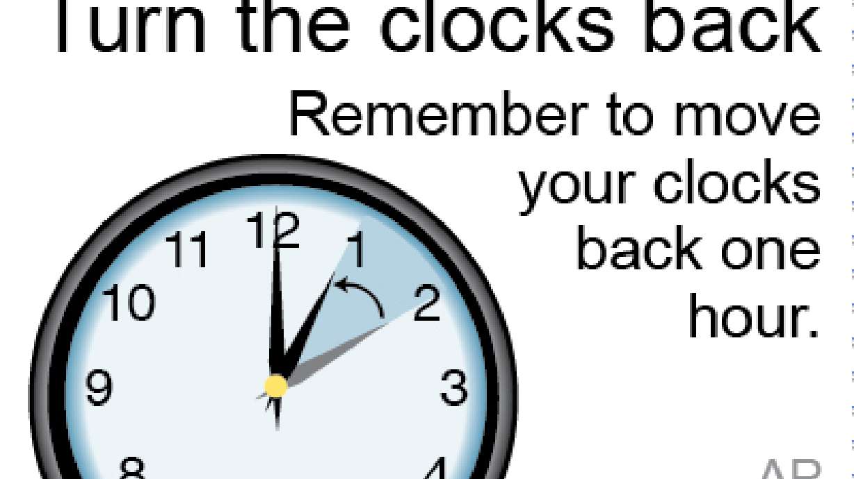 Return to standard time shifts hour of daylight to morning