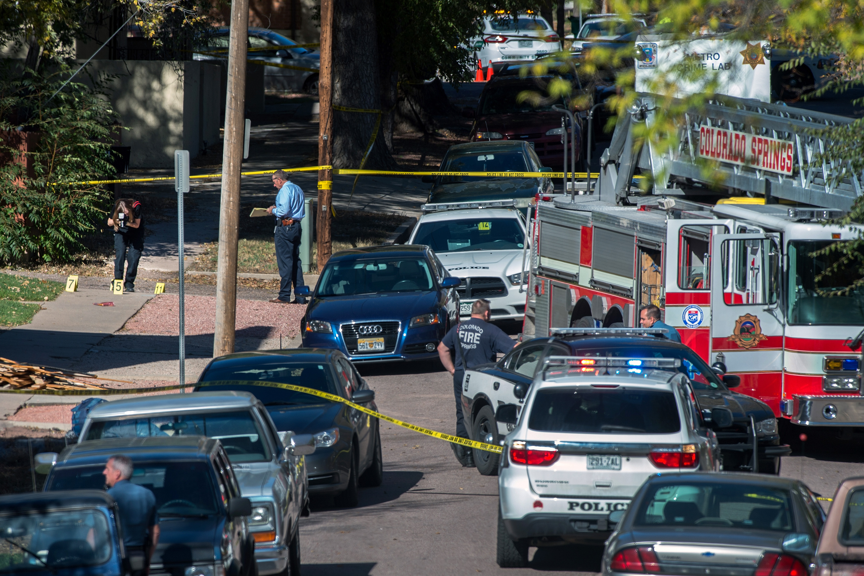 Witnesses describe gunman's rampage in Colorado Springs