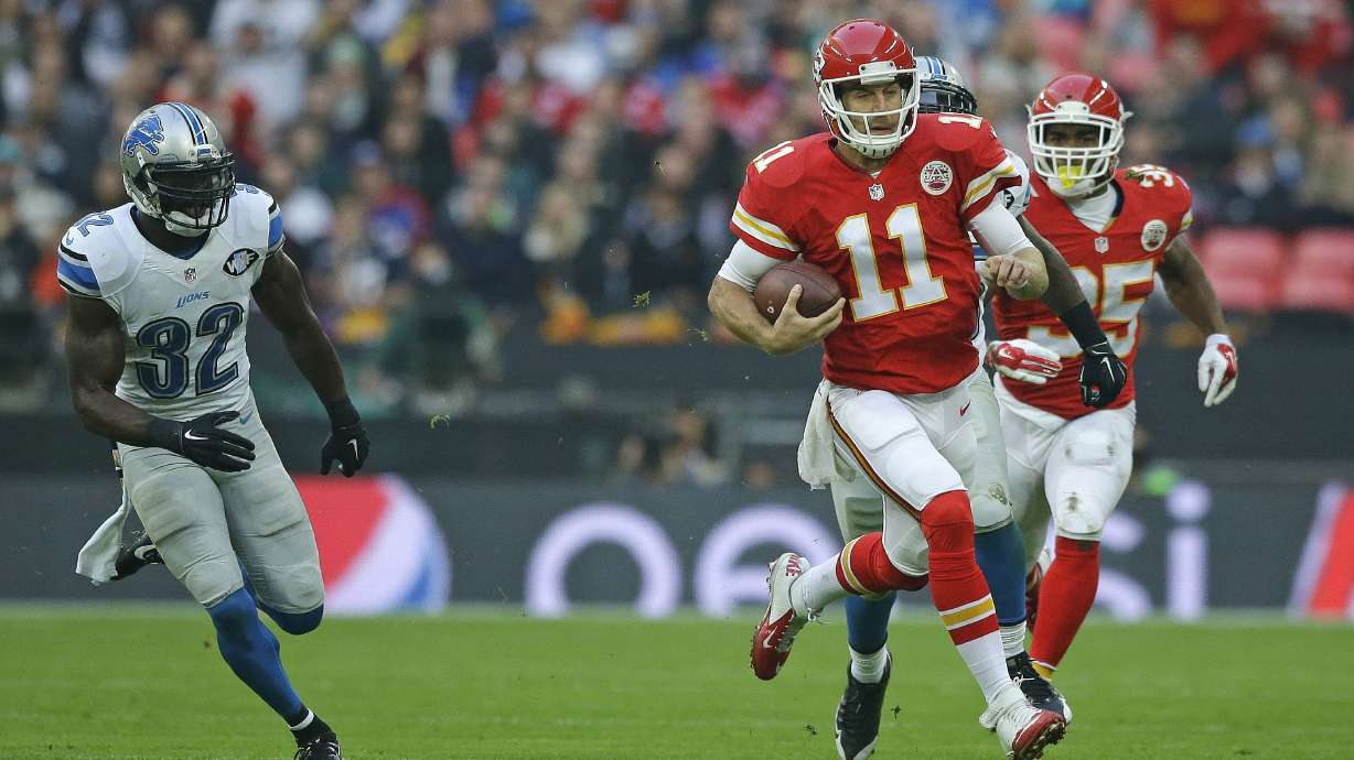 Smith, Chiefs run over Lions 45-10 at Wembley Stadium