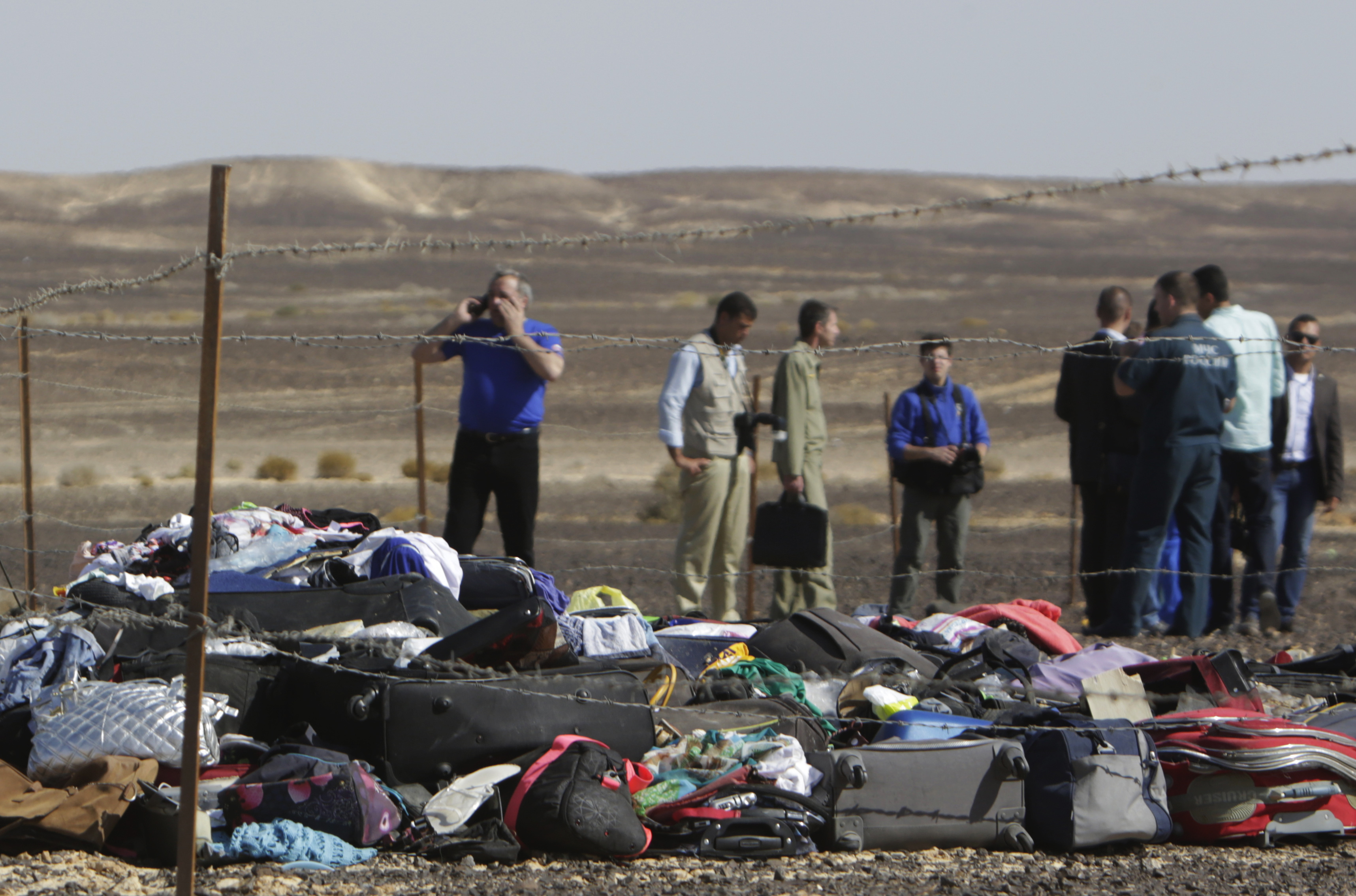 The Latest: Countries warned of dangers flying over Sinai