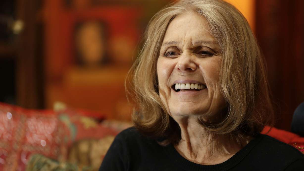 Gloria Steinem honored at Ohio city's peace prize ceremony