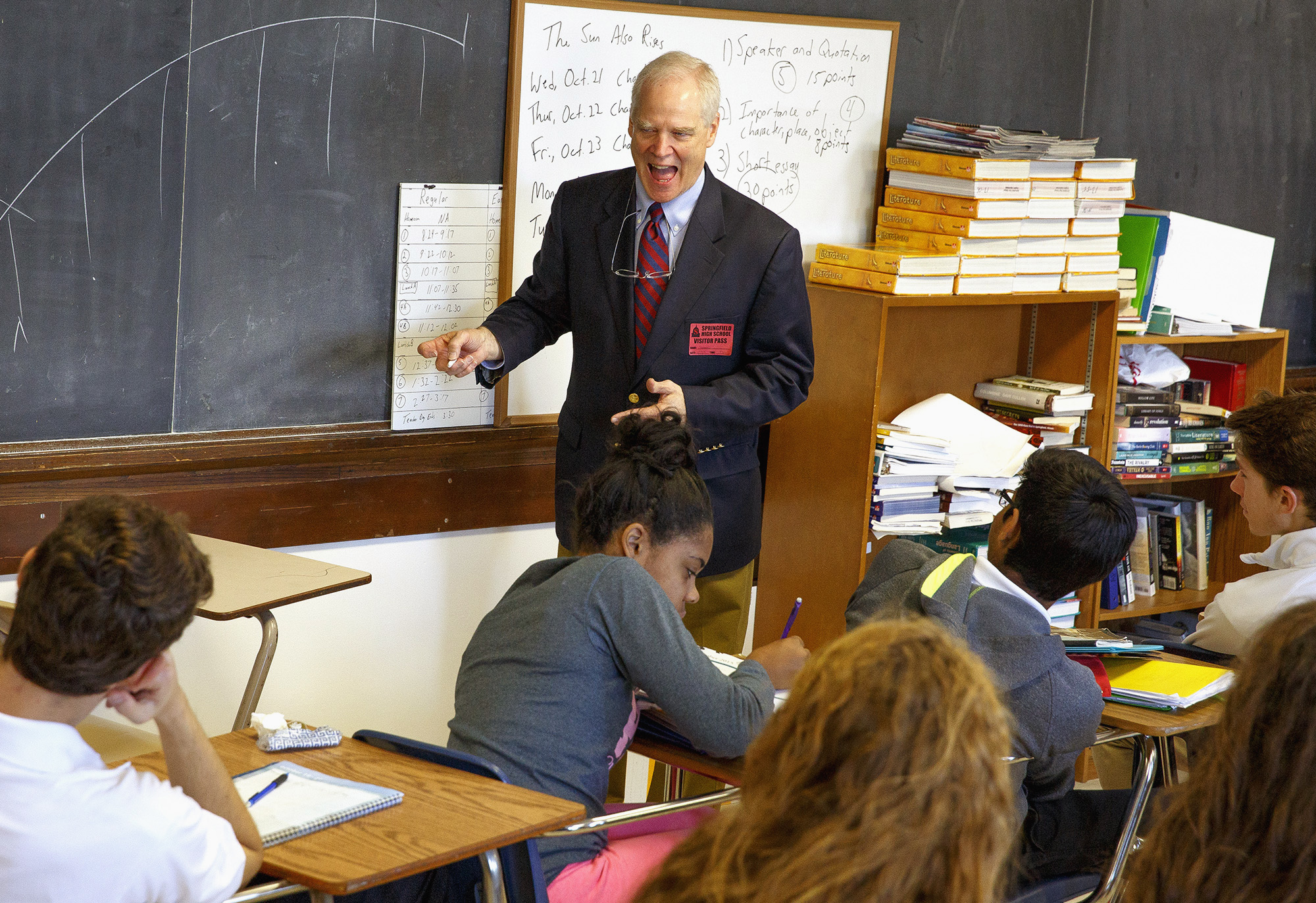 EXCHANGE: Best-selling children's author gives writing tips