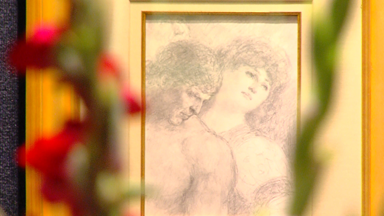 Arnold Friberg's sketches now on display