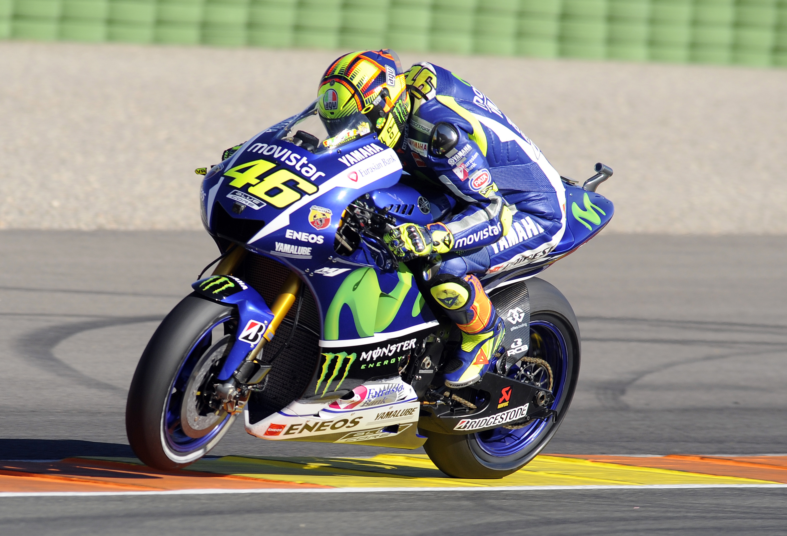 Lorenzo takes pole for MotoGP's season-ending Valencia GP