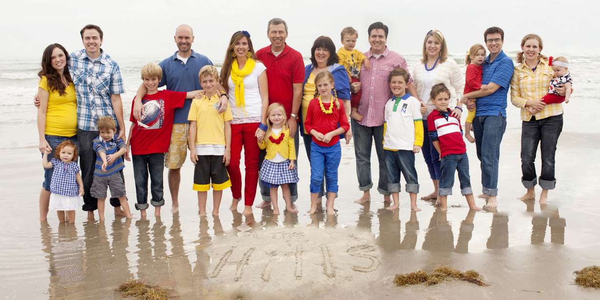 The Norman and Raelene Hill family. (Photo: Kristen Duke)