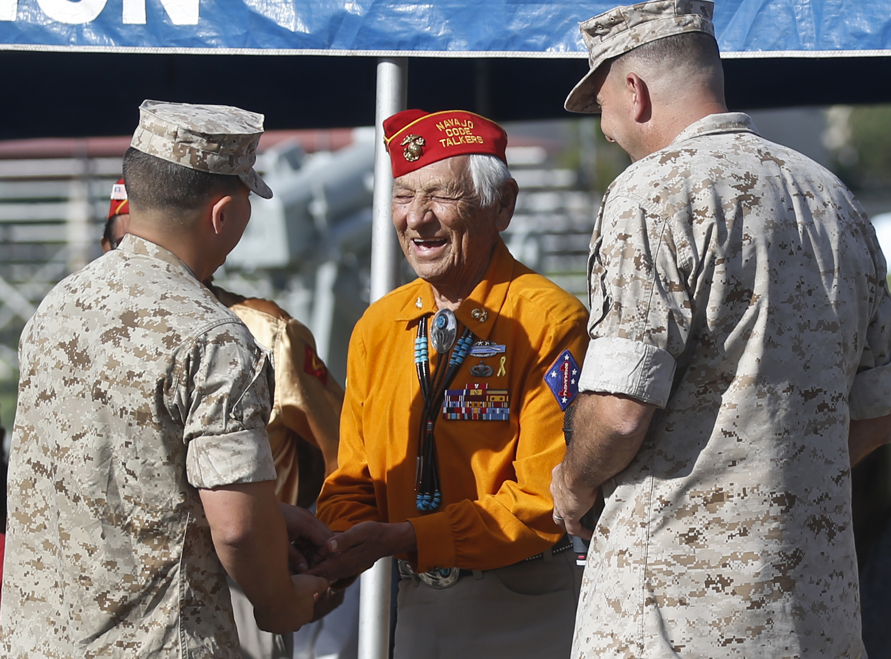 Veterans Day memory: Navajo code talker recalls role in WWII