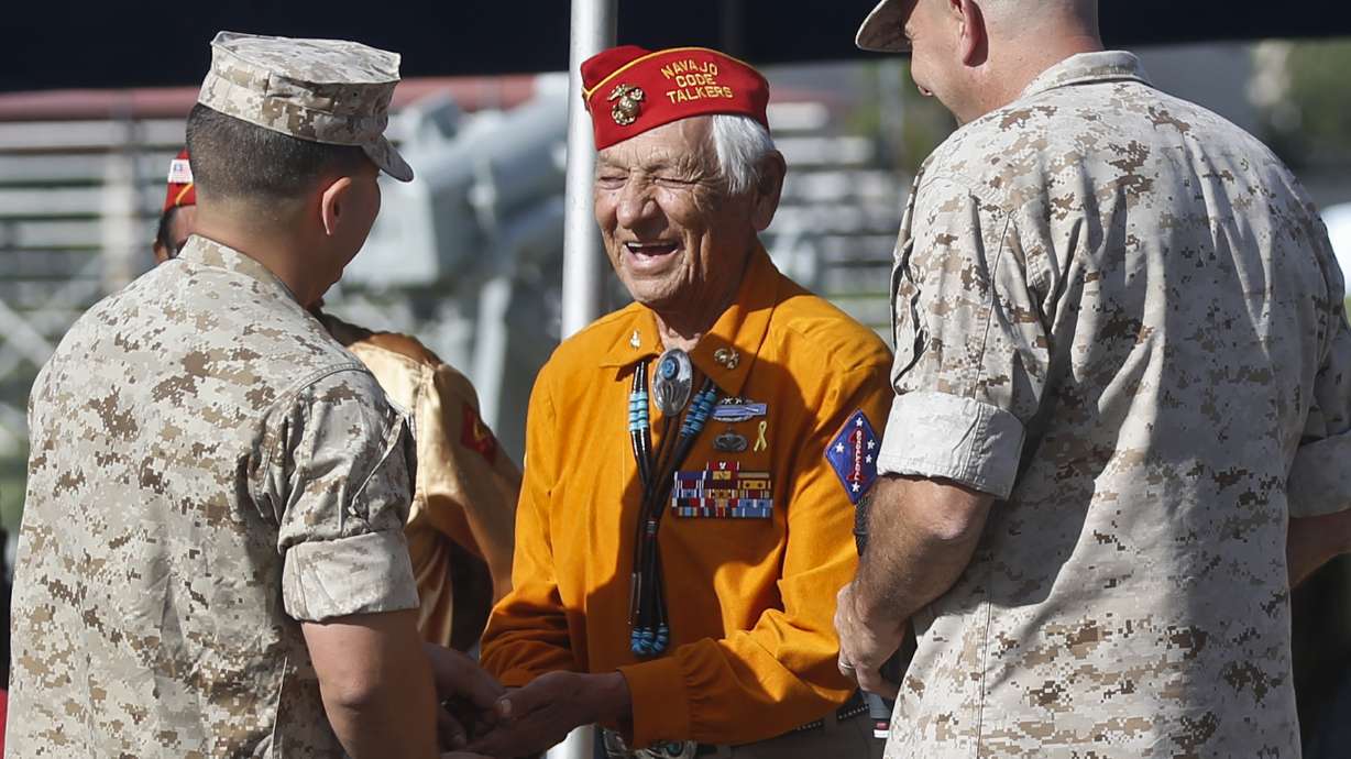 Veterans Day memory: Navajo code talker recalls role in WWII