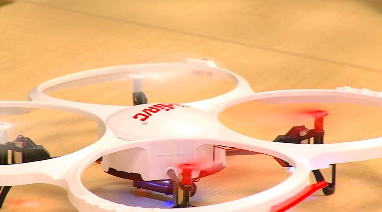 Students at the University of Utah are taking classes about drones; building them, flying them, and the bigger issue perhaps, examining the problems now that there are so many of them in the air. (Photo: Winston Armani, Deseret News )