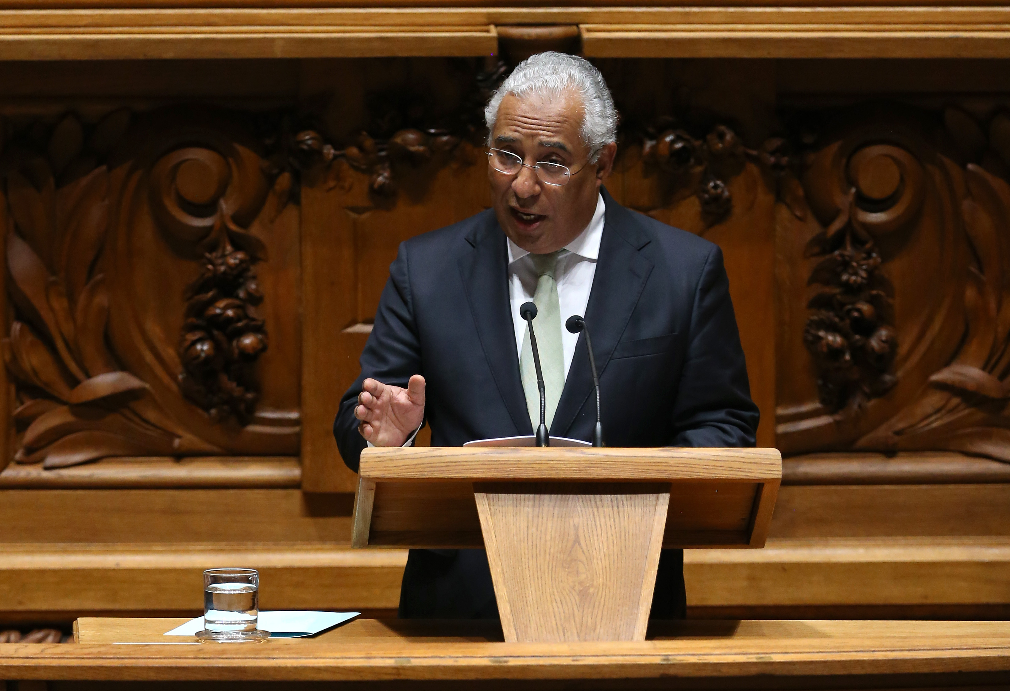 Portugal's Socialist leader says he's ready to take power