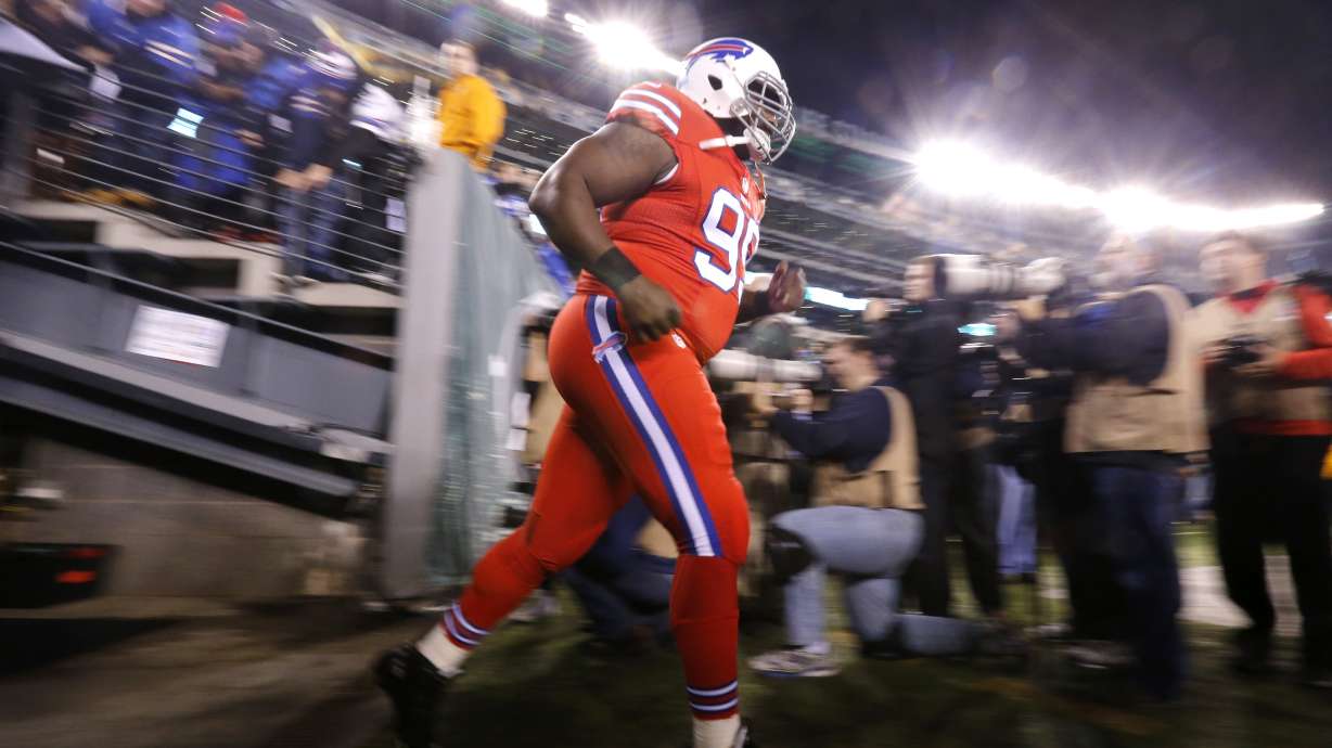 Bright and bold: Bills-Jets wearing 'Color Rush' uniforms