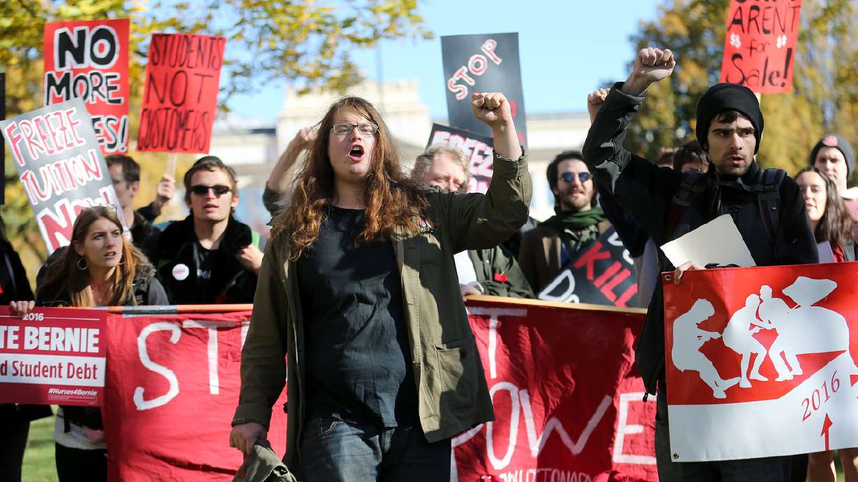 U. students call for free tuition, debt cancellation