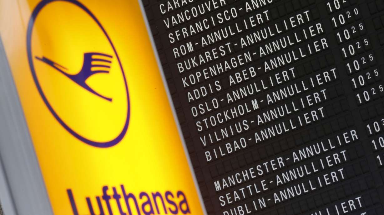 German airline Lufthansa cancels 941 flights due to strike