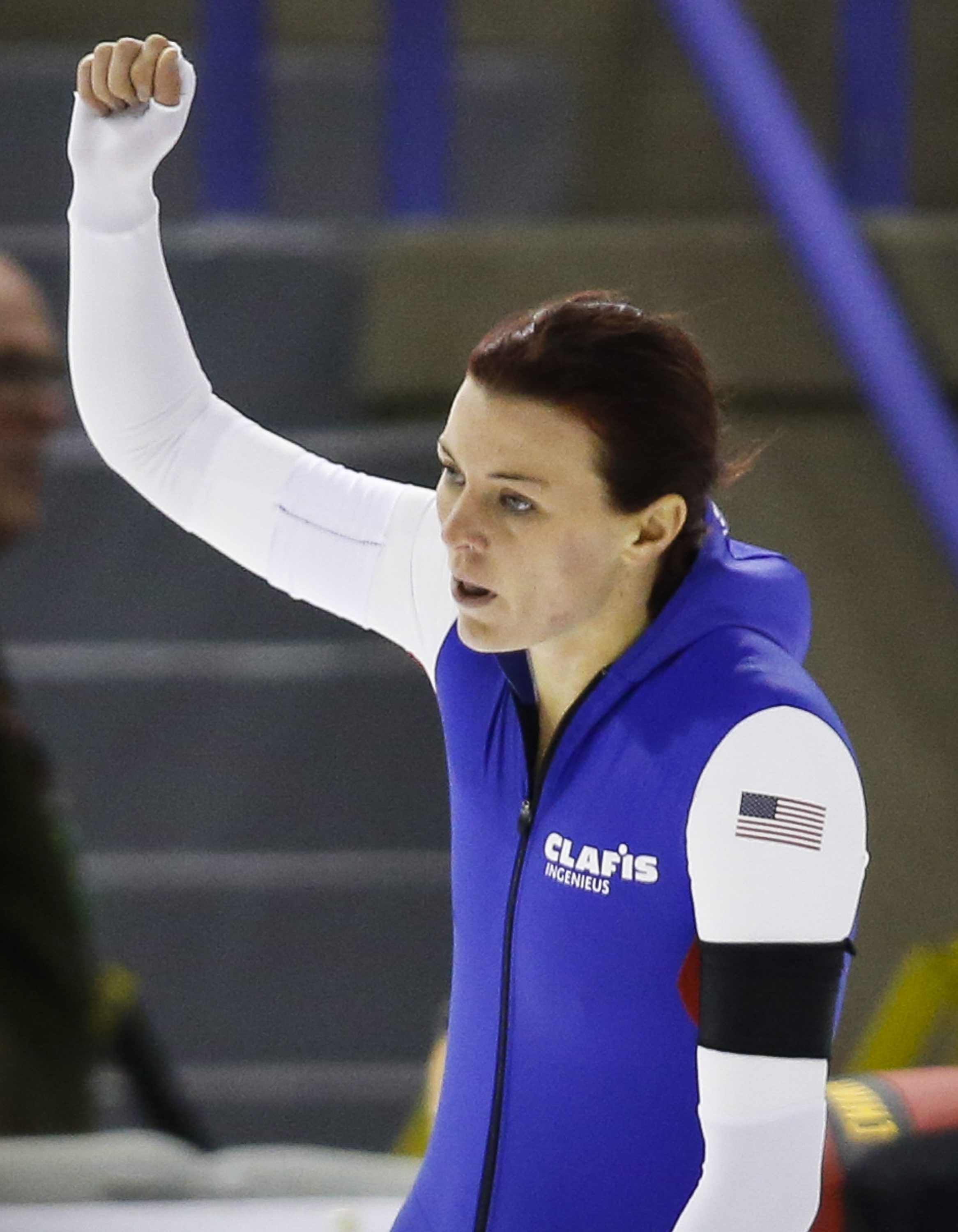 American Heather Bergsma breaks women's 1,000 record