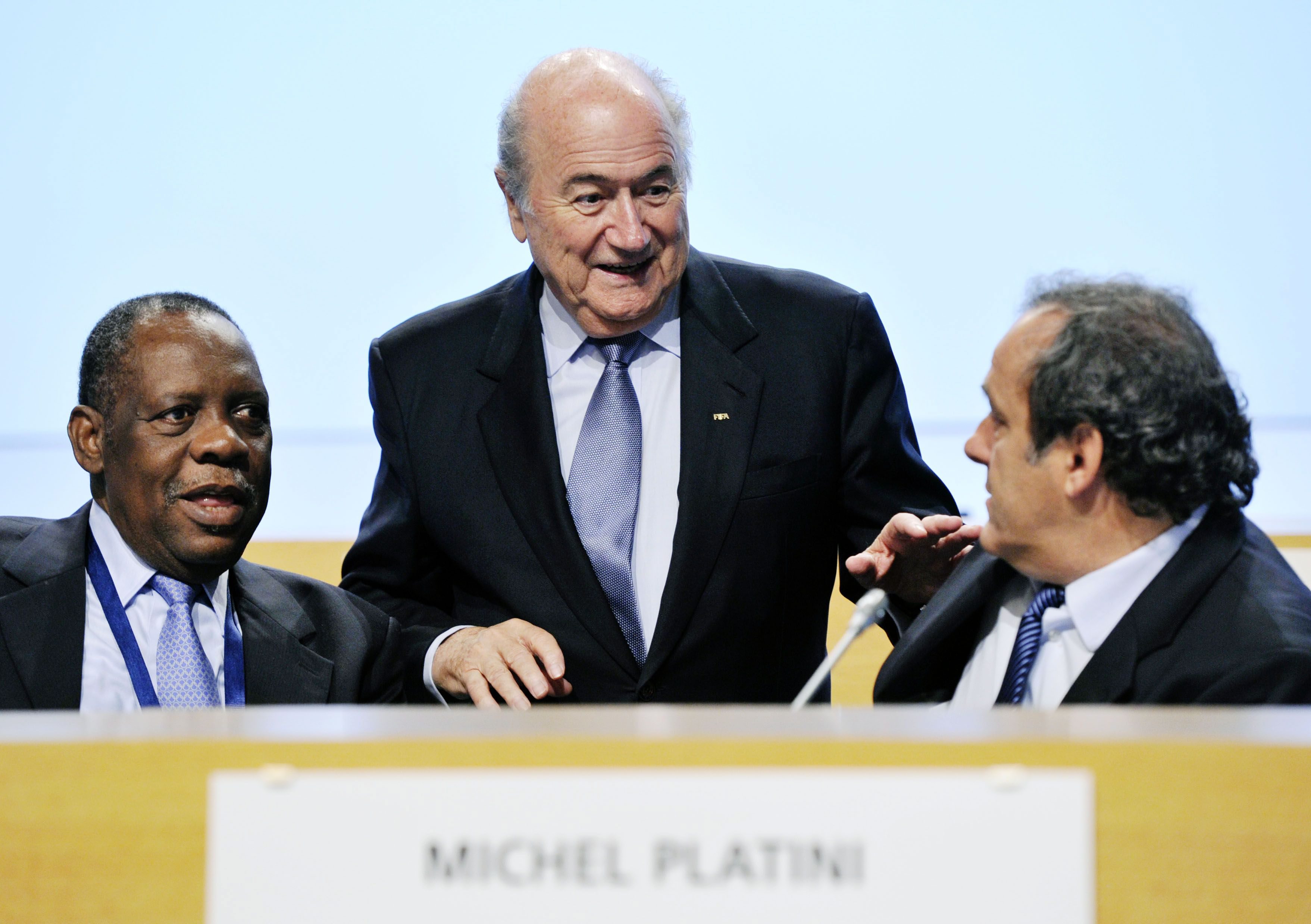 Platini observes minute of silence at UEFA headquarters