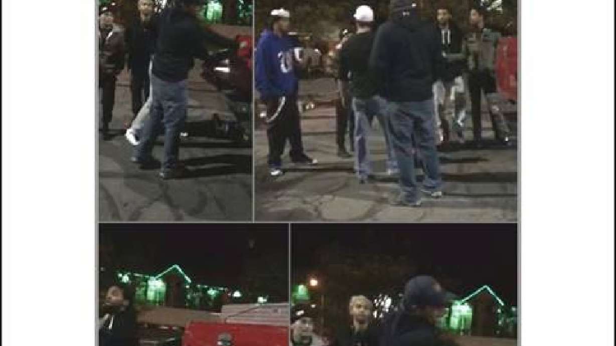 Police release enhanced images of alleged Confederate flag assault