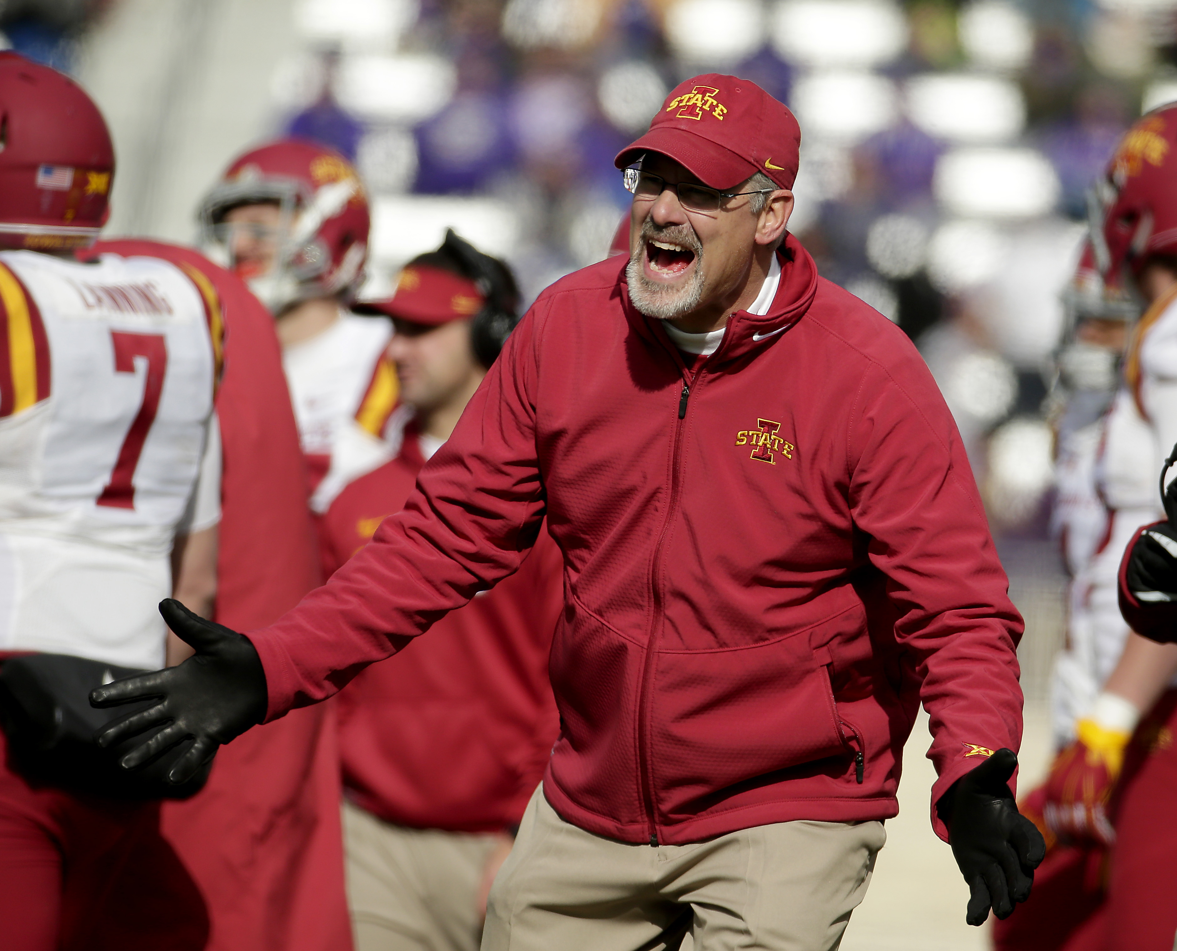Iowa State coach Paul Rhoads dismissed