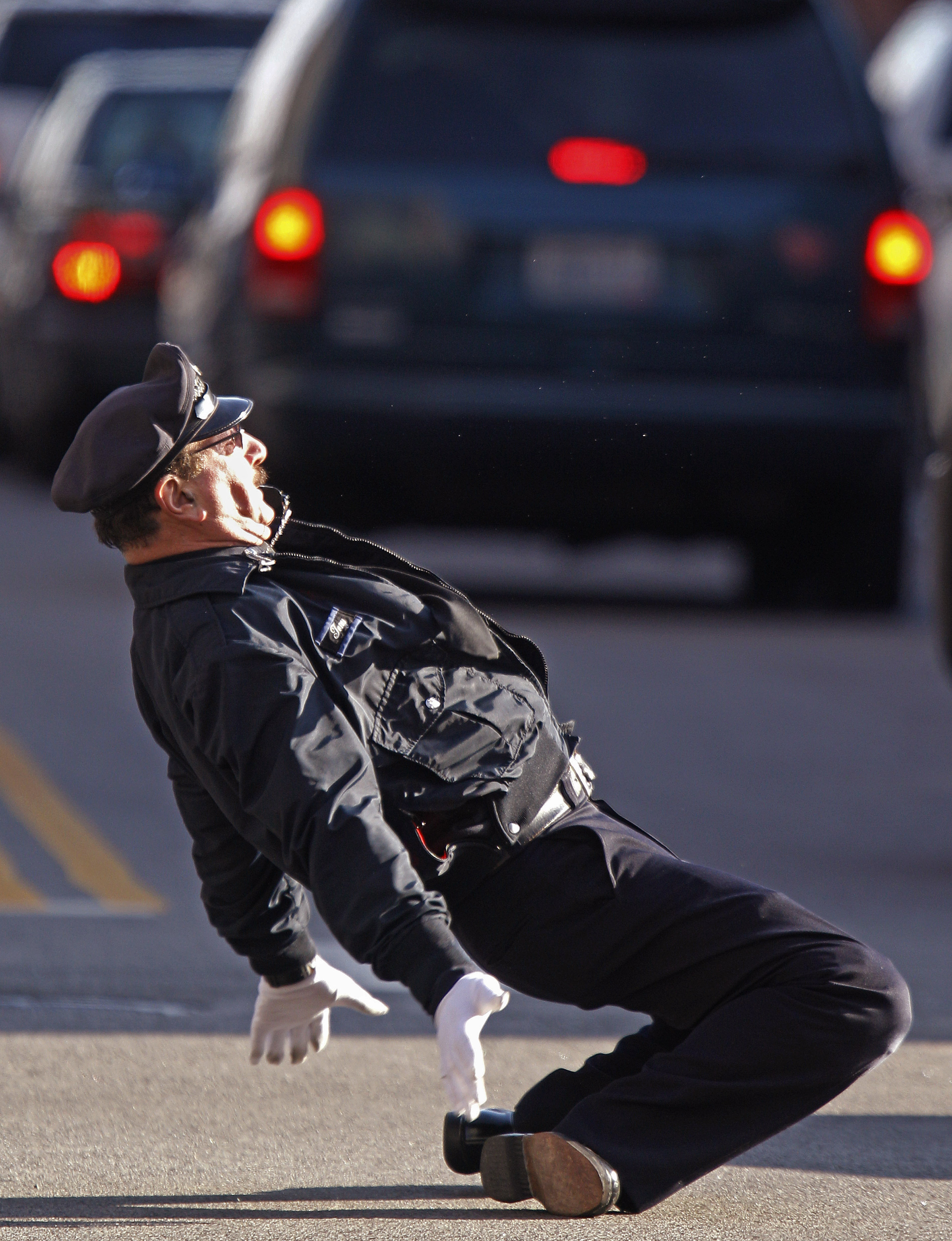 Providence's dancing cop says he was fired over protest
